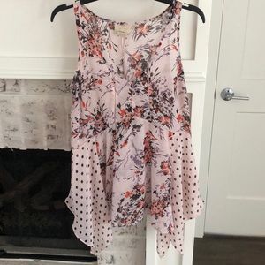 Anthropologie Sheer Tank